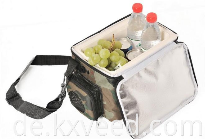 5l schwarzer Picknick -Kühlschrank -Taschenauto Kühlerwärmerbox